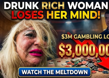 Drunk Rich Woman Loses Her Mind After Her Husband Loses $3 Million Dollars Gambling
