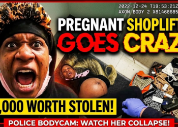 Pregnant Shoplifter Goes Crazy On Police Officers After Stealing $3,000 Worth Of Clothes