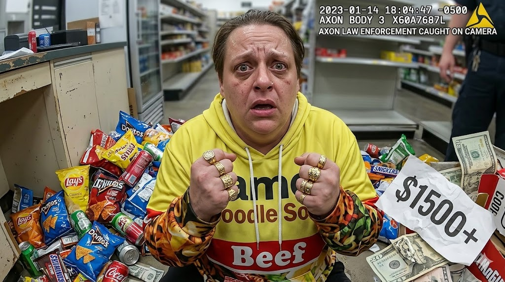Shoplifting Mother Uses Her Kids To Shoplift $1500 Worth Of Junk Food