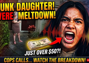 Drunk Daughter Has Severe Meltdown Over $50 Rent Payment