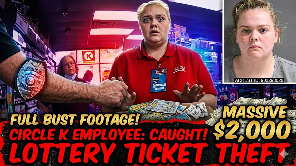Circle K Employee Caught After Stealing $2,000 In Lottery Tickets