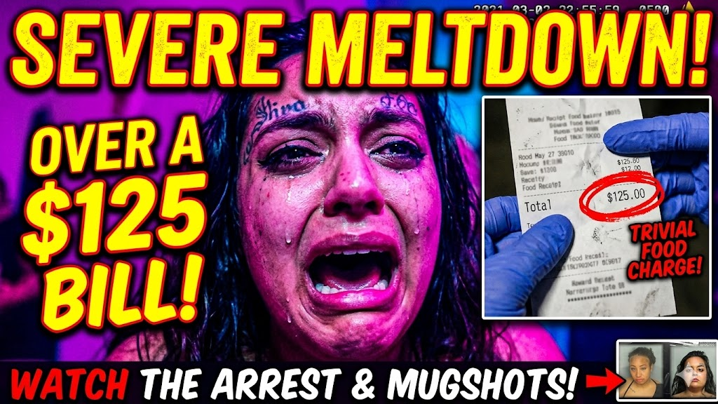 Students Has Severe Meltdown Over $125 Dollar Food Bill