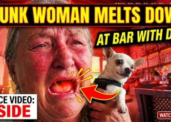 Drunk Woman Has Meltdown After Bringing Dog to the Bar for Drinks