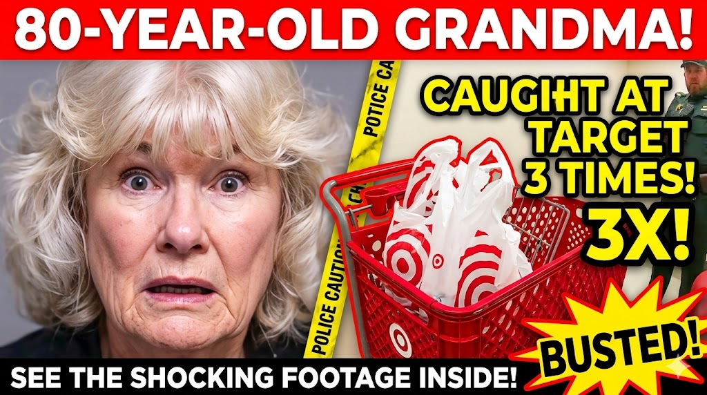 80-Year-Old Grandmother Caught Shoplifting at Target on Three Occasions
