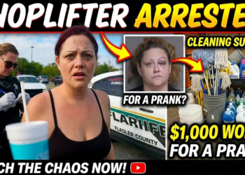 Shoplifter Arrested After Stealing $1,000 in Cleaning Supplies for a Prank