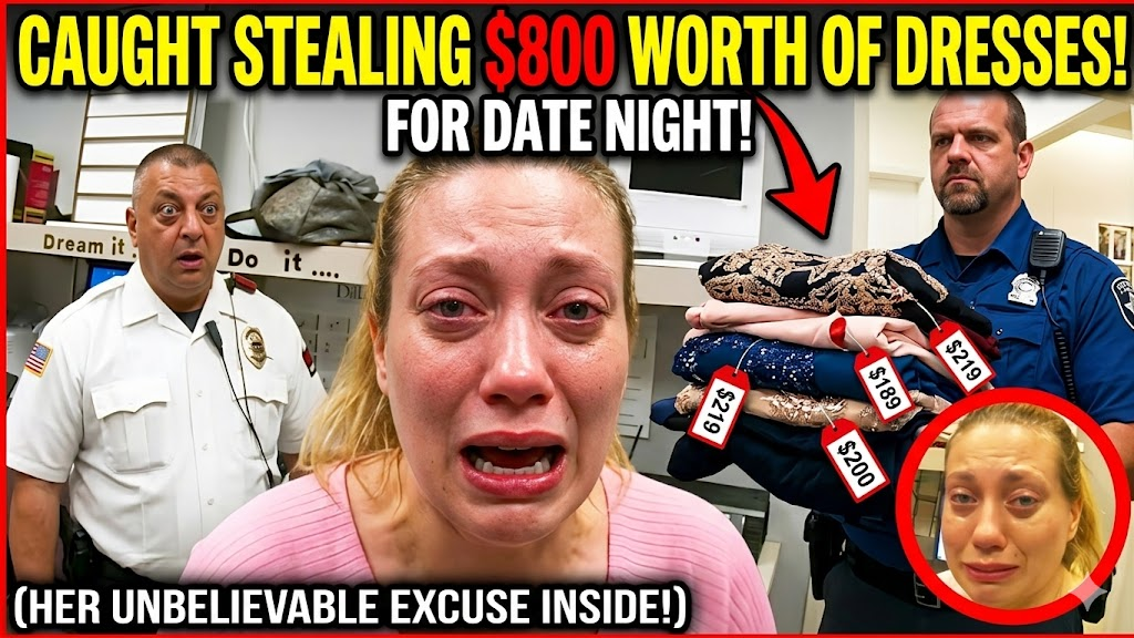 Wife Steals $800 Worth of Dresses for Date with Husband