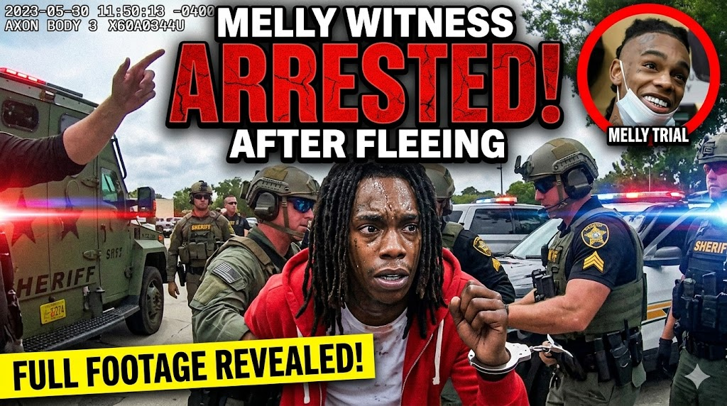 YNW Melly Trial Witness Arrested After Fleeing from Police Officers