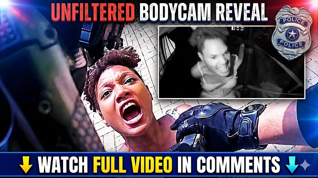 Insufferable Woman Warns Male Officer Not To Touch Her