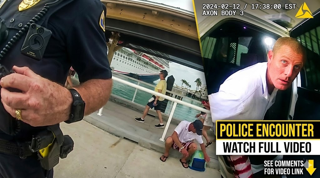 Strange Man Tries to Board Cruise Ship