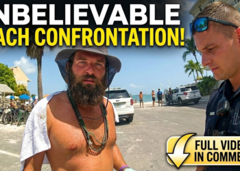 Open Container Issue Escalates as Beach Visitor Defies Police Warning