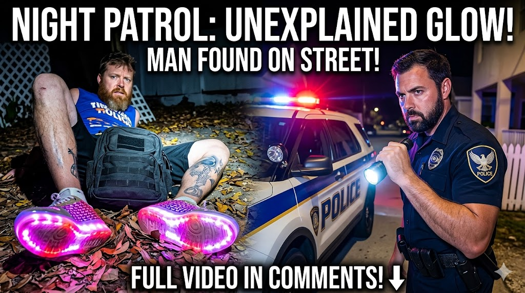 Man Attempts to Flee Police Wearing Light-Up Sneakers