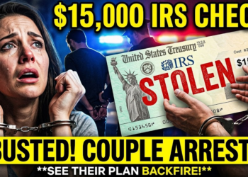 Couple Arrested After Trying to Cash $15,000 Stolen IRS Check