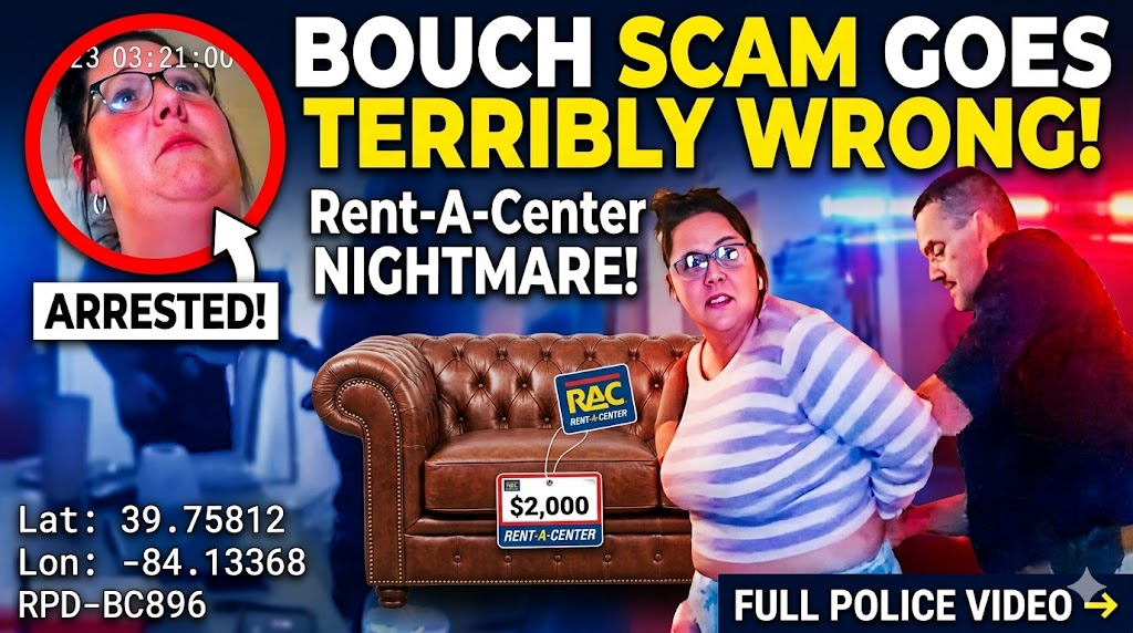 Woman Scams Rent-A-Center for a $2,000 Couch and It Goes Wrong