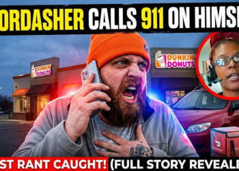 Angry DoorDasher Calls 911 on Himself After Racist Rant at Dunkin’ Donuts