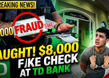 Illegal Immigrant Caught Attempting to Cash $8,000 Fake Check at TD Bank