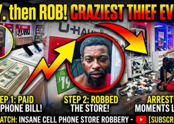 Thief Pays Phone Bill Then Robs Cell Phone Store Immediately After