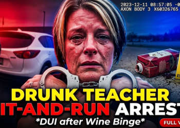 School Teacher Drunk off Wine Arrested After Hit-and-Run Accident