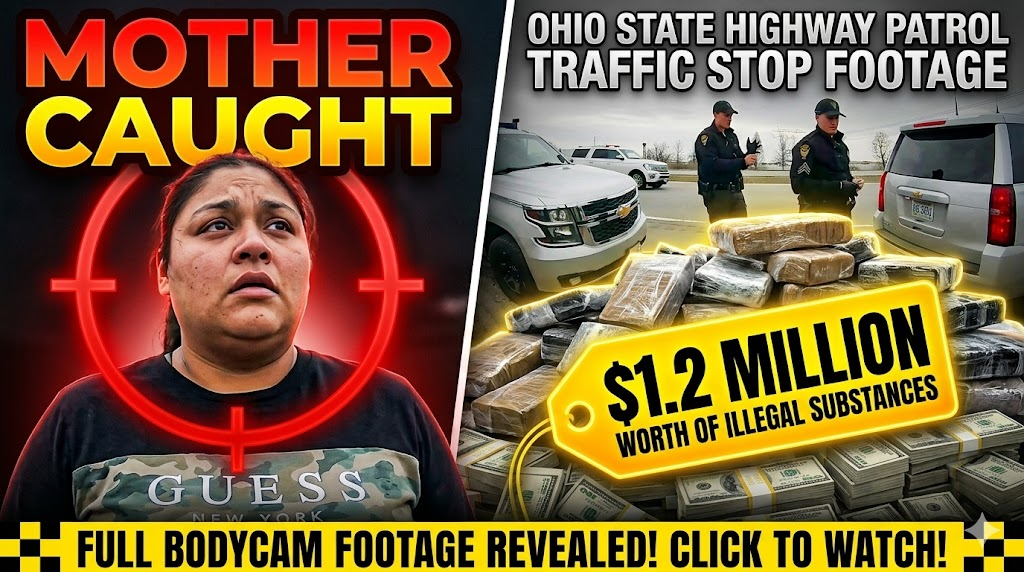 Mother Caught With $1.2 Million in Illegal Substances During Traffic Stop