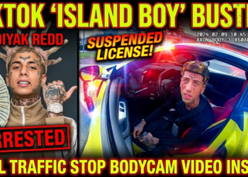TikTok Star ‘Island Boy’ Pulled Over for Suspended License in C8 Corvette