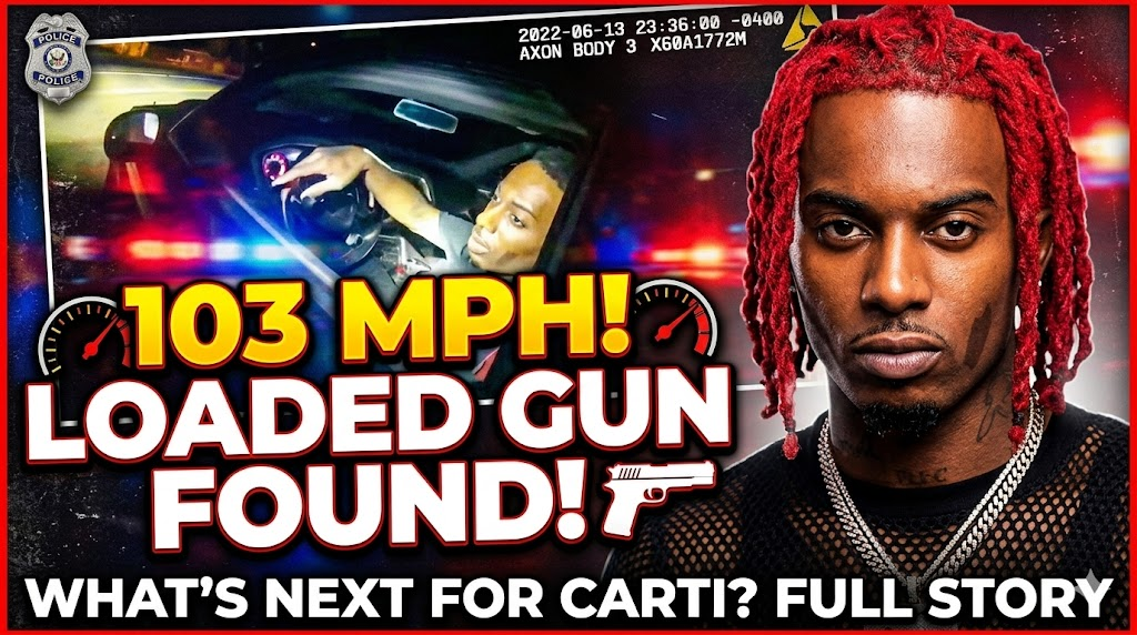 Rapper ”Playboi Carti” Caught by Police Speeding at 103 mph with a Loaded Weapon
